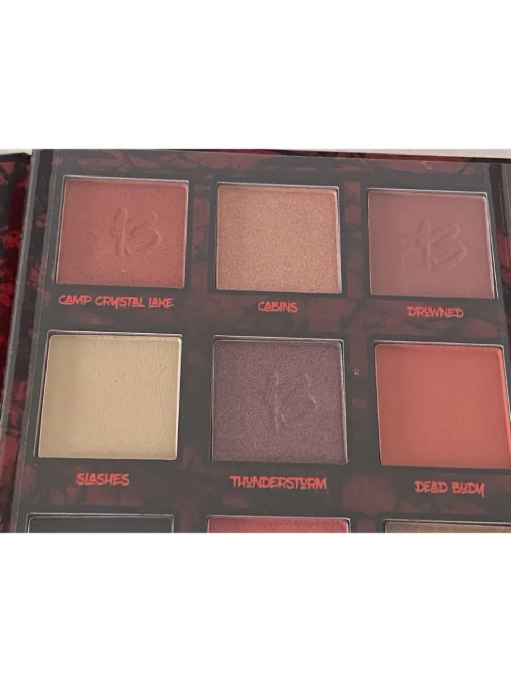 Taste Beauty Friday The 13th Eyeshadow Palette 12 Shades Glow In The Dark Cover